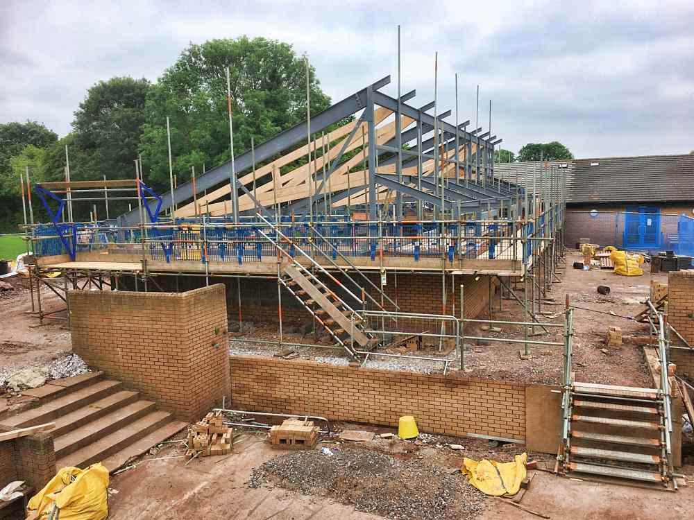 Holway Park Primary School Scaffolding Taunton